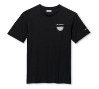 Columbia - Columbia Hike Society S/S Tee - T-Shirt, Gr. S, schwarz (Black)