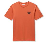 Columbia - Columbia Hike Society S/S Tee - T-Shirt, Gr. XS, rot (Tuscan)