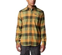 Columbia Cornell Woods Flanell-Langarmhemd für Herren, Greenscape Ombre Buffalo, Größe L
