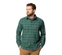 Columbia Cornell Woods Flanell-Langarmhemd für Herren, grün (Rain Forest Quad Check), Größe M
