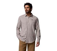 Columbia Cornell Woods Flanell-Langarmhemd für Herren, Langarmshirt, Dark Stone Cozy Check, Medium