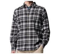 Columbia Cornell Woods Flannel Long Sleeve Shirt black backland tartan (009) L