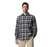 Columbia Cornell Woods Flannel Long Sleeve Shirt black backland tartan (009) M