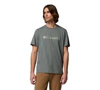 Columbia - CSC Basic Logo Tee - T-Shirt, Gr. L, grau (SedonaSage/GemColumbia)