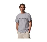 Columbia - CSC Basic Logo Tee - T-Shirt, Gr. L, grau (ColumbiaGreyHeather)