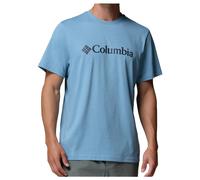 Columbia - CSC Basic Logo Tee - T-Shirt, Gr. S, blau (RainyDay/GemColumbia)