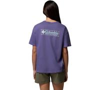 Columbia CSC Heavyweight Graphic Damen T-Shirt, lila XS