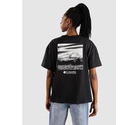 Columbia T-Shirt aus reiner Baumwolle mit Modell 'CSC™' in BLACK, Größe S