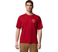Columbia CSC Heritage Graphic Tee red dahlia heritage mini (660) M