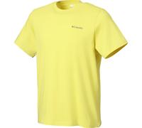 Columbia CSC Outdoor Back Graphic Herren T-Shirts gelb Größe L Lifestyle Hautfreundlich