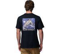 Columbia CSC Outdoor Back Graphic T-Shirt schwarz/lila/beige - S