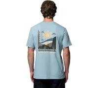Columbia Csc™ Outdoor Back Graphic Kurzarm-t-shirt L Crushed Blue / Shining Landscape