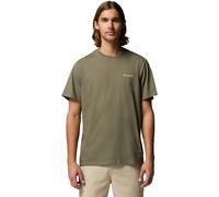 Columbia Csc™ Outdoor Back Graphic Kurzarm-t-shirt M Stone Green / Shining Sandscape