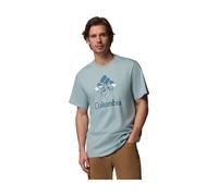 Columbia CSC Seasonal Graphic Tee crushed blue, heavenly stacked gem (461) S