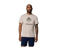 COLUMBIA Herren Shirt CSC Seasonal Graphic Tee (2155031) L Dark Stone, Heavenly Stacked Gem