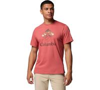 Columbia CSC Seasonal Graphic Tee washed red, heavenly stacked gem (643) XL