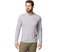 Columbia CSC Seasonal Logo Long Sleeve Tee columbia grey hthr, meadowland (040) L