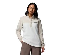 Columbia Damen Benton Springs 1/2 Snap Pullover, Fleece Pullover, Meeressalz/Dunkle Stein, M