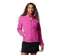 Columbia Damen Benton Springs Durchgehender Reißverschluss, zierlich Fleecejacke, Fuchsia, XL Petite