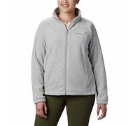 Columbia Damen Benton Springs Fleece-Weste, Cirrus Grey Heather, 2X