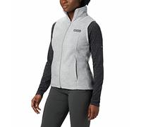 Columbia Damen Benton Springs Vest Fleece-Weste, Cirrus Grey Heather, XXL