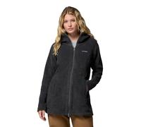 Columbia Damen Benton Springs II Long Hoodie Fleecejacke, Dunkelgrau meliert, S