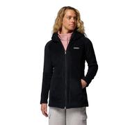 Columbia Damen Benton Springs Ii Long Hoodie Fleecejacke, Schwarz, L