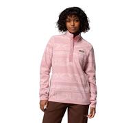 Columbia Damen Benton Springs Printed Half Snap Fleece Pull Over, Eraser Pink Deschutes Days, XL