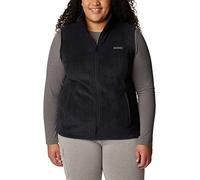 Columbia Damen Benton Springs Fleece-Weste, Schwarz, 2X