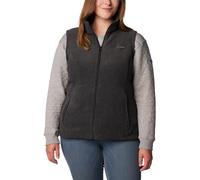 Columbia Damen Benton Springs Weste, Dunkelgrau (Charcoal Heather), Größe XL Plus