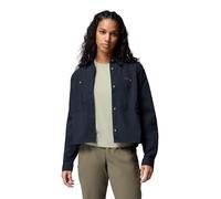 Columbia Damen Brea Falls Woven Long Sleeve, Schwarz, L