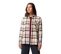 Columbia Damen Calico Basin Flannel Langarmshirt, Kanu Multiplaid, Mittel