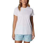 Columbia Funktionsshirt "Columbia Hike" in Weiß - 60% | Größe S | Damen Outdoor Tops Shirts