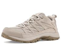 Columbia Damen Crestwood Wide Low Rise Trekking-& Wanderschuhe, Soft Taupe/Pebble, 8