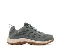 Wanderschuh COLUMBIA "CRESTWOOD™ WATERPROOF", Damen, Gr. 40, sedona sage, tea light, Leder, Synthetik, Textil, Schuhe Wanderschuh, profilierte Gummilaufsohle, mit Techlite™ Dämpfungstechnologie (51223