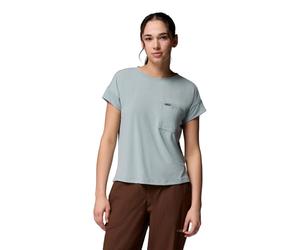 Columbia Damen Daniela Falls Short Sleeve Kurzärmeliges T-Shirt, Crushed Blue, S EU