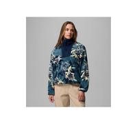 Columbia Damen Fleecepullover SEQUOIA GROVE PRINTED HALF ZIP, blau, Gr. M