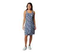 Columbia Damen Freezer III Kleid, UV-Sonnenschutz, feuchtigkeitsableitender Stoff, Collegiate Navy Kona-Druck, Größe XL, Marineblau, X-Groß