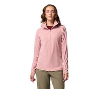 Columbia Women's Glacial 4 Half Zip Fleece Pull Over, Eraser Pink, XS