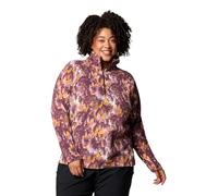 Columbia Damen Glacial IV Print Half Zip, Moonvista Timberwild, XX-Large