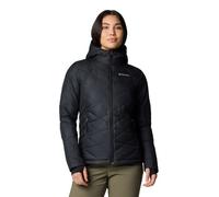 Columbia Damen Heavenly Kapuzenjacke Pufferjacke mit Kapuze, Schwarz, L