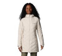 Columbia Damen Heavenly Long Hooded Jacket Pufferjacke mit Kapuze, Dark Stone, XL