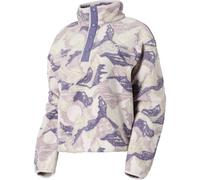 Columbia - Women's Helvetia II Printed Cropped Half Snap - Fleecepullover, Gr. M, rosa (LavenderPearl/Sunscape)