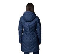Columbia Damen Lange Steppjacke mit Kapuze, Heavenly