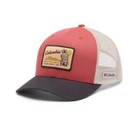 Columbia Mesh Snapback-Cap – Netzstoff, Einheitsgröße, Rot