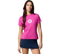 Columbia Damen Parsons Point Graphic T-Shirt (Größe S, rosa)