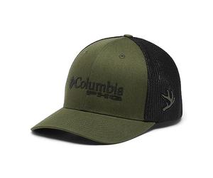 Columbia Damen PHG Logo Mesh Ballkappe Verschluss, Überschüssiges Grün, Schwarz, L/XL