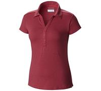 Columbia Damen Poloshirt Shadow Time Polo, Bright Geranium, XS, AL6940-673-XS
