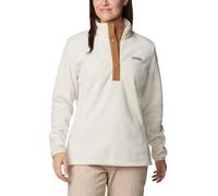 Columbia Benton Springs Half Zip Snap Pull Over II Damen Fleecejacke cremeweiß - L