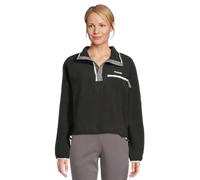 Columbia Helvetia II Cropped Half Snap Damen Fleecejacke schwarz grau - S